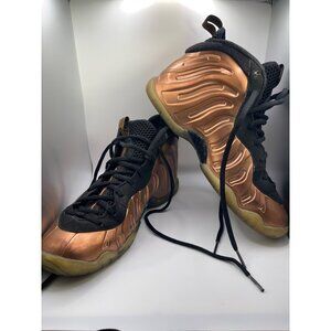 Nike Air Foamposite Little Posite One Copper Sneakers Shoes Size 6y 644791-004 P